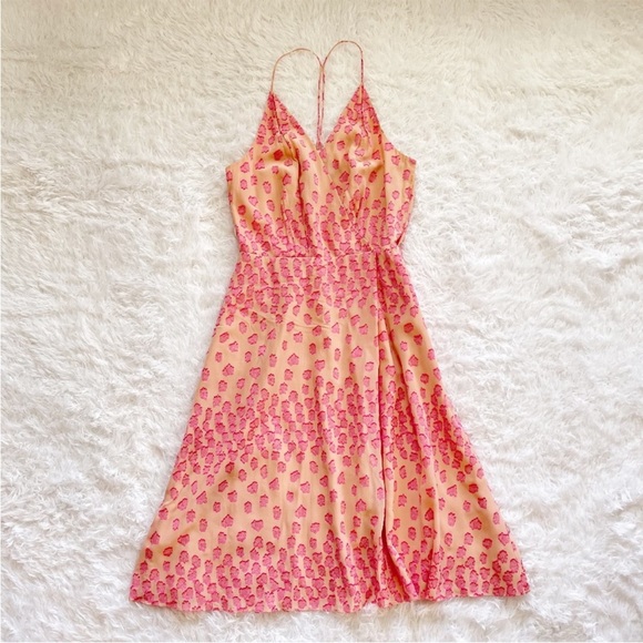 J. Crew Dresses & Skirts - J. Crew Silk Scattered Floral Knee Length Dress